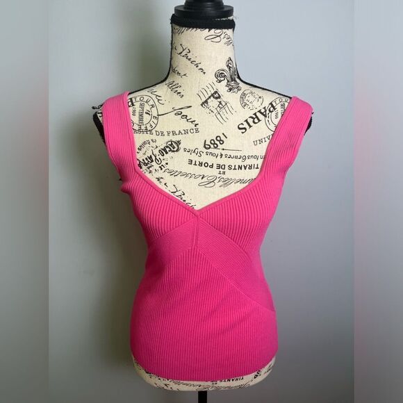 RAG & BONE
Sweetheart Neckline Tank Magenta Asher Top NWT Size L - Picture 3 of 9